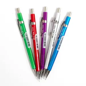 Pentel Sharp Mechanical Drafting Pencils - 4mm Tip, Super Hi-Polymer HB Lead, Refillable, Ideal for Rulers & Templates, Professional & Student Use