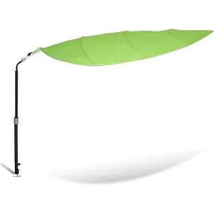 Green Leaf Office Cubicle Light Shield and Desk Shade (Cubicle Shade) – Adjustable, UV-Resistant – Blocks Overhead Light, Glare and AC Airflow, Ideal for Light Sensitive Workers