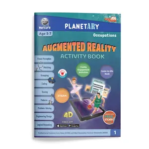 Augmented Reality Activity Book: Occupations Paperback