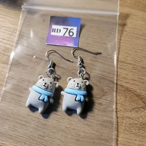 Polar Bear Earrings