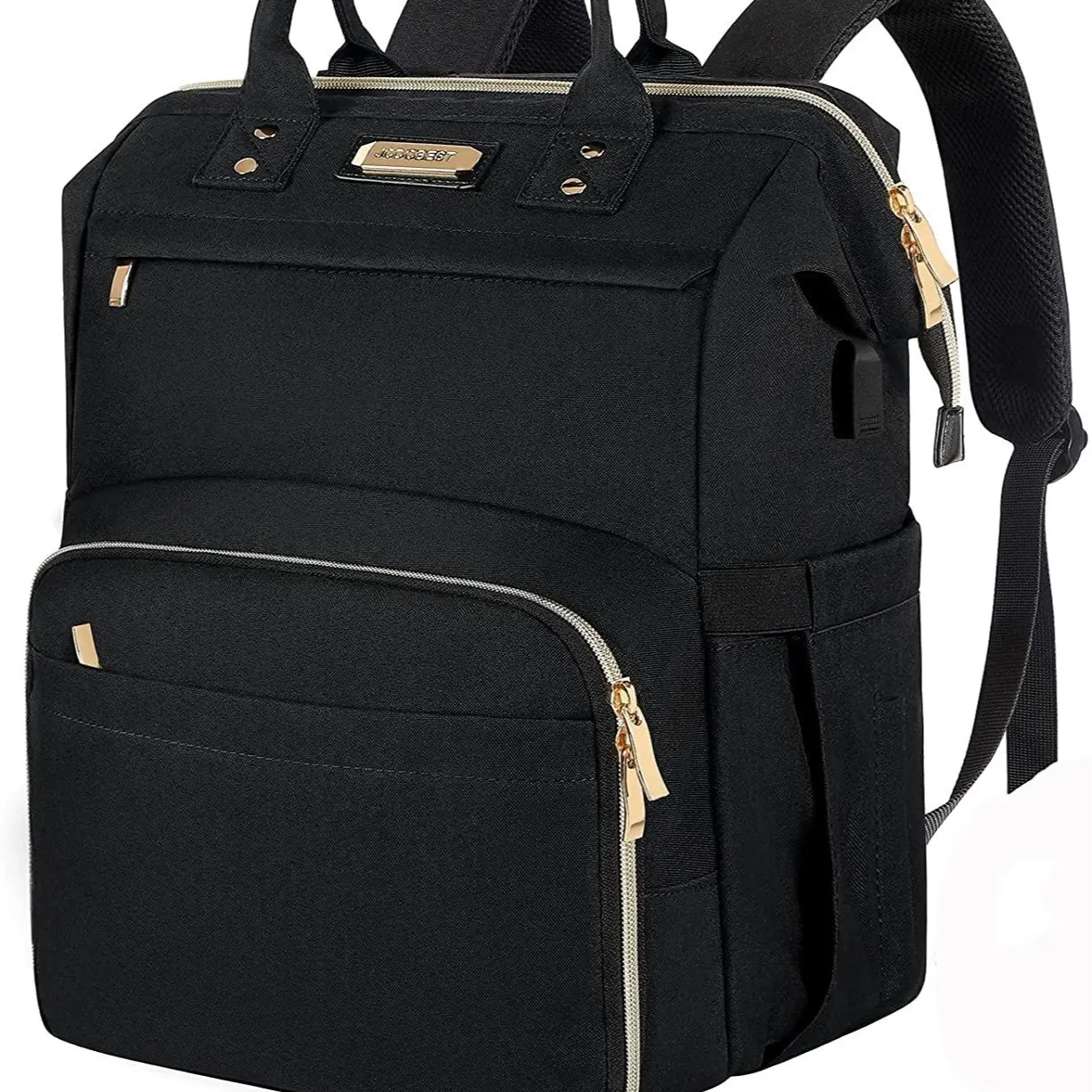 Lunch Bag Backpack, Insulated Cooler Backpack Lunch Box Laptop Backpack with USB Port for Women Men Fits 15.6 Inch Laptop JCDOBEST