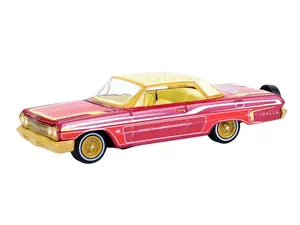 1963 Chevrolet Impala Lowrider (Michael Heralda Edition) Diecast 1:64 Scale Model - Greenlight GL-2020001