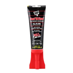DAP 3 oz Fast N Final Ready to Use Off-White Lightweight Spackling Compound, Pack of 6
