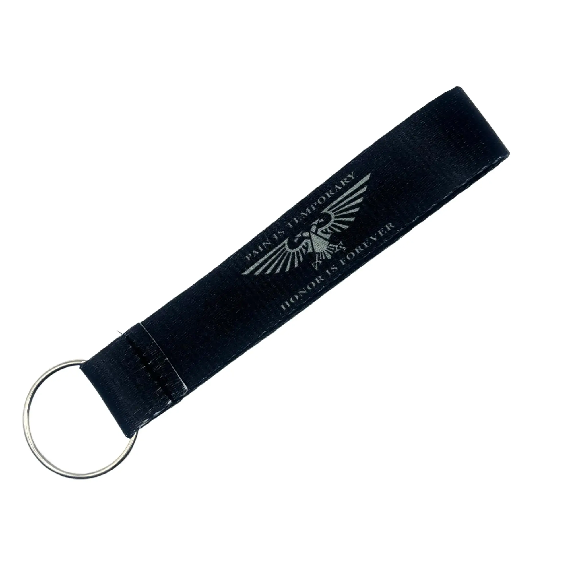 Pain Is Temporary 5.5x1.0 Inch Keychains Premium Quality Key Tag for Motorcycle, Car, Scooter, ATV, UTV