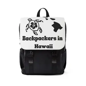 travel backpack with turtle hawaii buckles unsex zippers