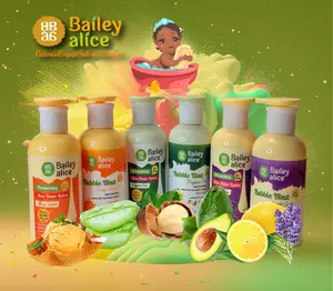 Bubble Blast and Lotion Complete Set - Shea Butter and Aloe Vera Bath and Body Care - Moisturizes, hydrates and Smooths your child's skin