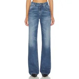 Blumarine Denim Flare in Ice Blue