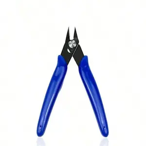 Mini Diagonal Pliers Carbon Steel, Portable Electrical Wire Flush Cutters, Nippers, Cable Stripping Tool, Clean Cut Pliers, Side Cutters, Hand Tools, Stainless Steel Pliers