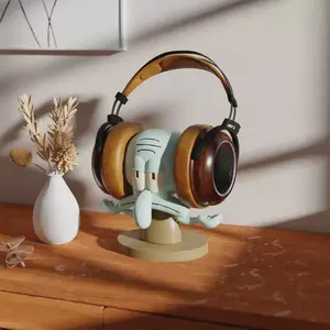 Octopus-Shaped Headphone Stand – Creative Head-Mounted Holder for Desktop & Dormitory Storage