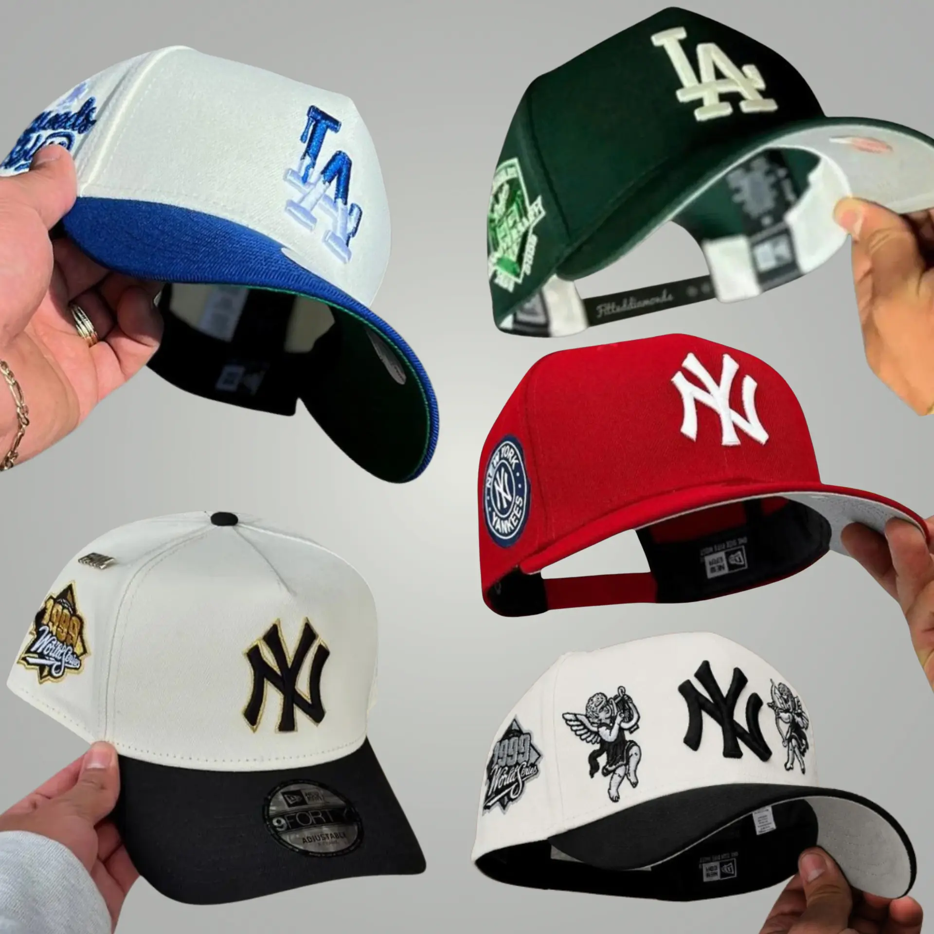 New Era MLB Baseball Snapback Cap for Men Women – Seattle Mariners, LA Dodgers, NY Yankees, Chicago White Sox, Cardinals, Nationals, Pirates, Braves, Guardians – Adjustable Flat Brim Hat, Classic MLB Fan Gear, Urban Streetwear, Gorra Unisex