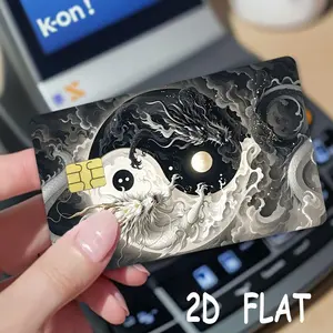 Elegant Credit Card Sticker Set, Durable Vinyl Material, Adhesive Vinyl Decal, Stylish Design for Men & Women, Perfect Gift Idea, Enhances Card Aesthetics