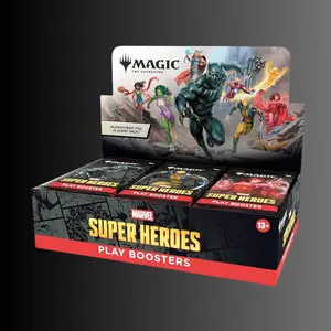 Magic The Gathering Universes Beyond Marvel Super Heroes Play Booster Box