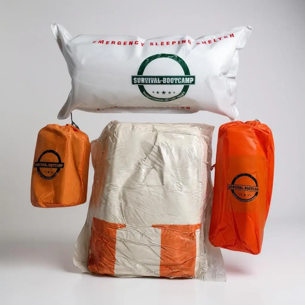Survival Bootcamp Emergency Sleep Shelter Custom Designed Durable Emergency Shelter for Critical Incidents or Outdoor Emergencies.