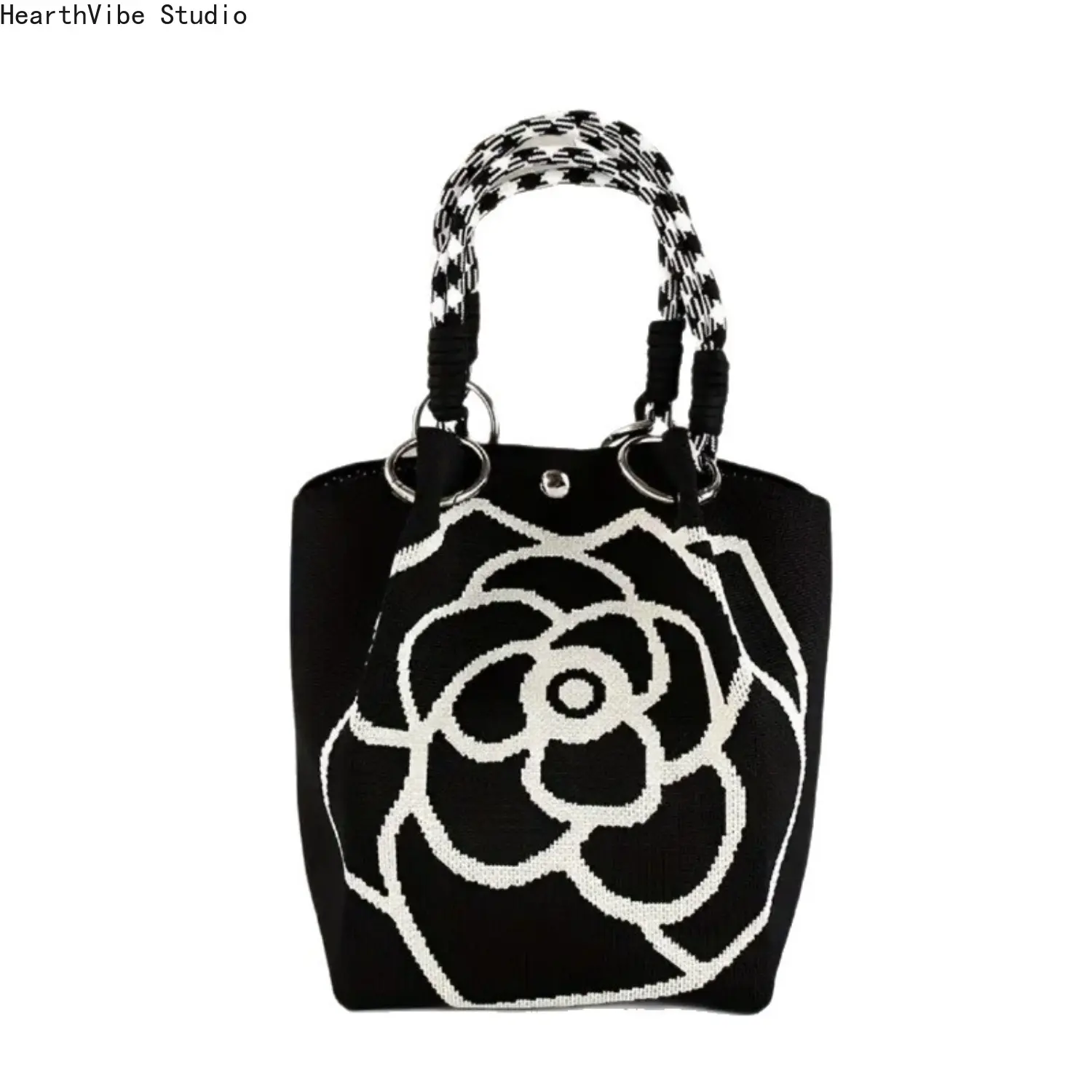 Large Capacity Knitted Gym Tote Bag - Casual Commuter Handbag, Multi-Functional Shoulder Bag for Work, Outings, Storing Miscellaneous Items, Bag Shoulder Bags