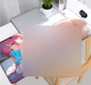 [Sale off up to 65%][Free Ship] Minato Aqua Hololive Anime mousepad Edge Locking Keyboard Desk Mat PC Game Cabinet Carpet Laptop mouse pad Kawaii Girl Table Mat (9)