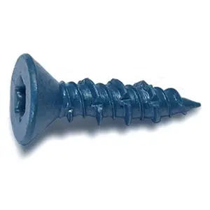 Torquemaster 51781 0.31 x 1.25 in. Star Flat Head Masonry Screw. - 50 Pack