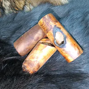Handmade Burl Dreadlock Beads 5 pk