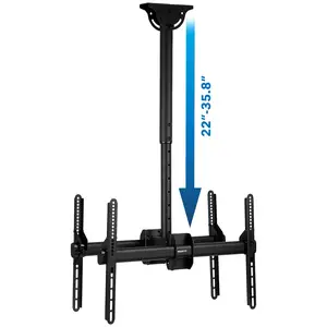 Heavy Duty Dual TV Ceiling Mount