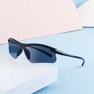 Outdoor Sports Cycling Glasses, Windproof Sunglasses, Trendy Sunglasses with Handmade Leather Bag, Outdoor Cycling Eyewear, Outdoor Cycling Accessories