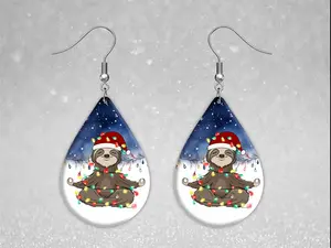 Christmas Lights Critters Earrings