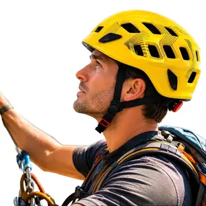 Ultra-Light Climbing Helmet - 290g Adjustable Protective Helmet for Rock Climbing, Mountaineering, Rescue