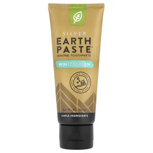 Redmond Silver Earth Paste®, Mineral Toothpaste, Wintergreen, 4 oz (113 g)