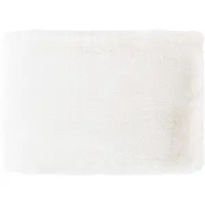White Faux Fur Throw Blanket - Clearance