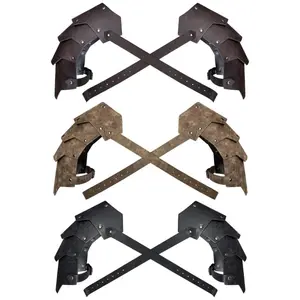 Medieval Shoulder Armors Steampunk Body Chest Armors Adjustable Harness Armors