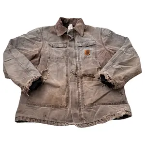 Carhartt Distressed Jacket Large C26 CHT