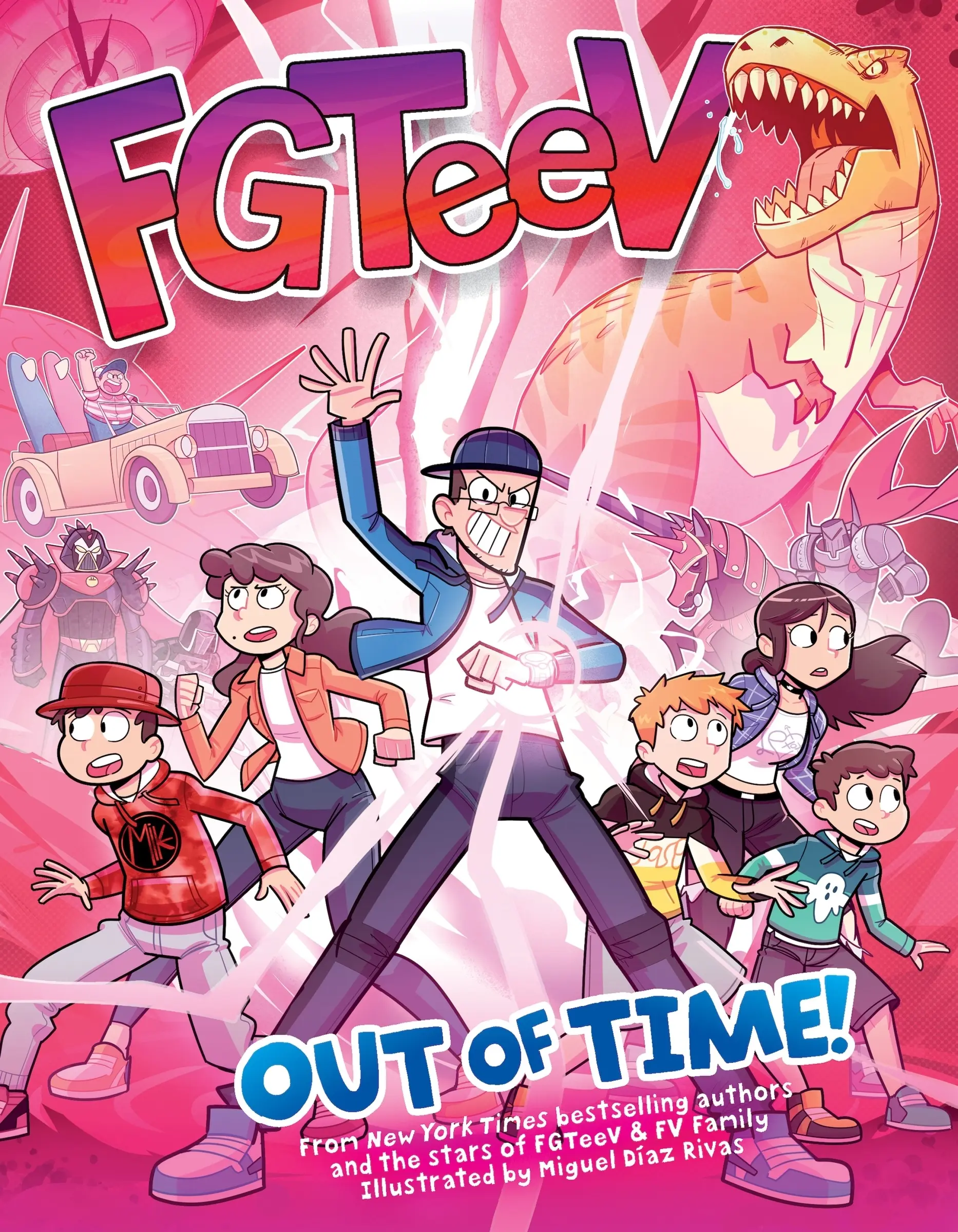 FGTeeV: Out of Time!: A Graphic Novel (FGTeeV) by FGTeeV||Miguel Díaz Rivas [Paperback Book]