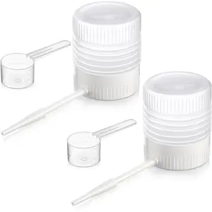 2 Pack Diatomaceous Earth  Duster, 6 Inch Refillable Handheld Dust Applicator with Fine Nozzle, Lightweight  Sprayer for  Application in Cracks Corners Baseboards (White)