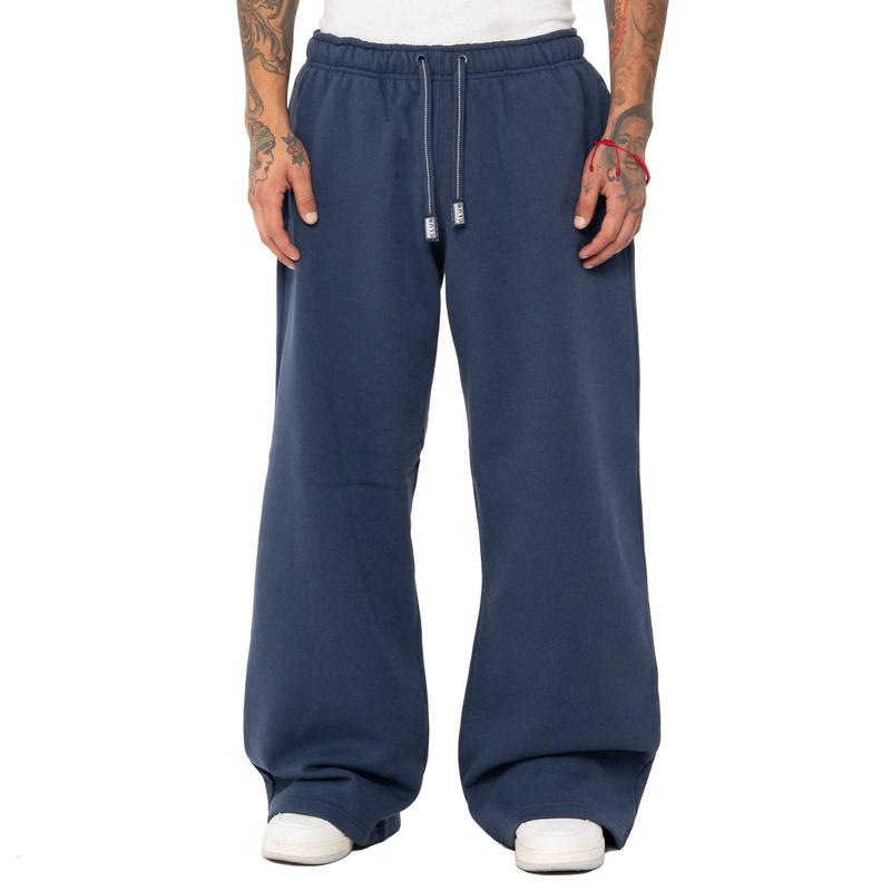 Pro Club Men's Heavy-Wide Fleece Baggy Jogger Sweatpants (M,3XL) - 70% Cotton-Poly, Elastic Waist, 3-Pocket Carry, Rear Pocket, All Seasons, Athleisure Gym Clothes, Sporty Chic, Casual Lounge Bottoms, Fleece Jogger Sweatpants