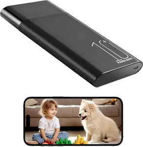 2026 New Upgraded Security Camera powerbank  Long Battery Life, 1080P, One-Click Audio/Video Recording, Night Vision Function, APP Control and Connection