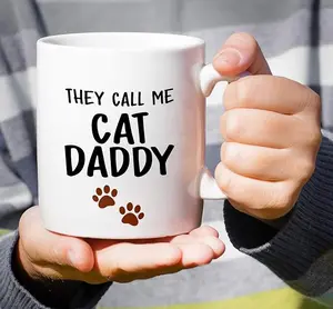 Funny Mug - They Call Me Cat Daddy Cat Lovers 11 Oz Ceramic Coffee Mugs - Funny, Sarcastic, Motivational, Inspirational birthday gifts for husband, boyfriend, friends, coworkers, dad, father8