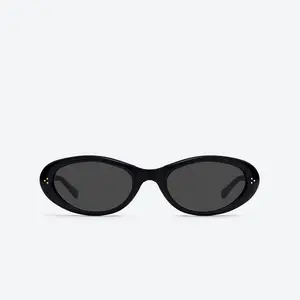 GENTLE MONSTER Lolang 01 Black Frame Black Lenses Oval Shape
