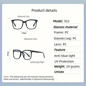 Magnetic Multifunctional Glasses, Polarized Lens with 4 One Magnetic Lens Neutral Computer Glasses
