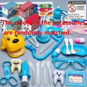Kids Doctor Toy Set, Realistic Medical Playset with Nurse Role-Playing, Includes Stethoscope & First Aid Kit, Perfect Gift for Children