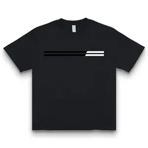 Men's Black Casual Crew Neck T-Shirt with Paris Letter Print – Trendy Short Sleeve Summer Tee for Sports & Outdoor Activities, Machine Washable