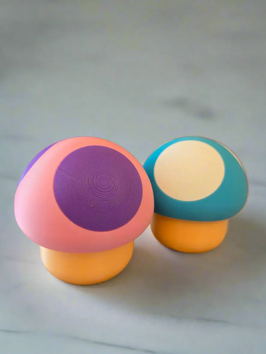Customizable Twist Mushroom Jar