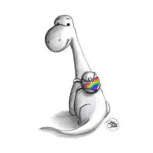 Prideosaurus - Art Print