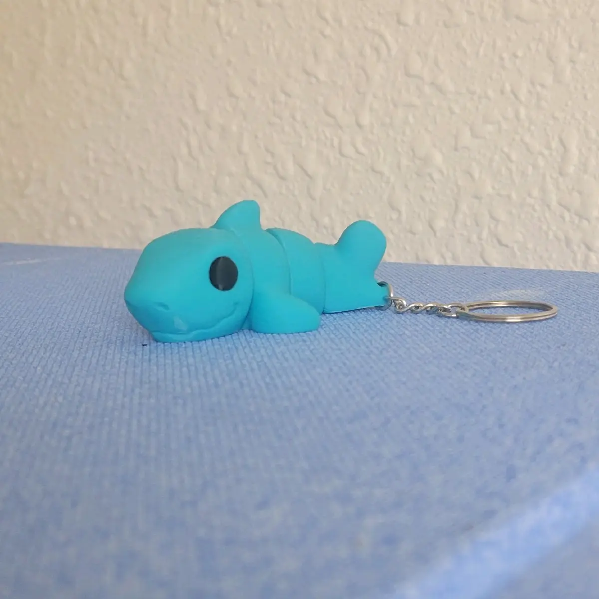 3d Printed Articulating Baby Shark Keychain