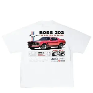Mustang Boss 302 T-Shirt – Classic American Muscle Car Tee for Racing Fans, Speed Enthusiasts & Vintage Car Lovers