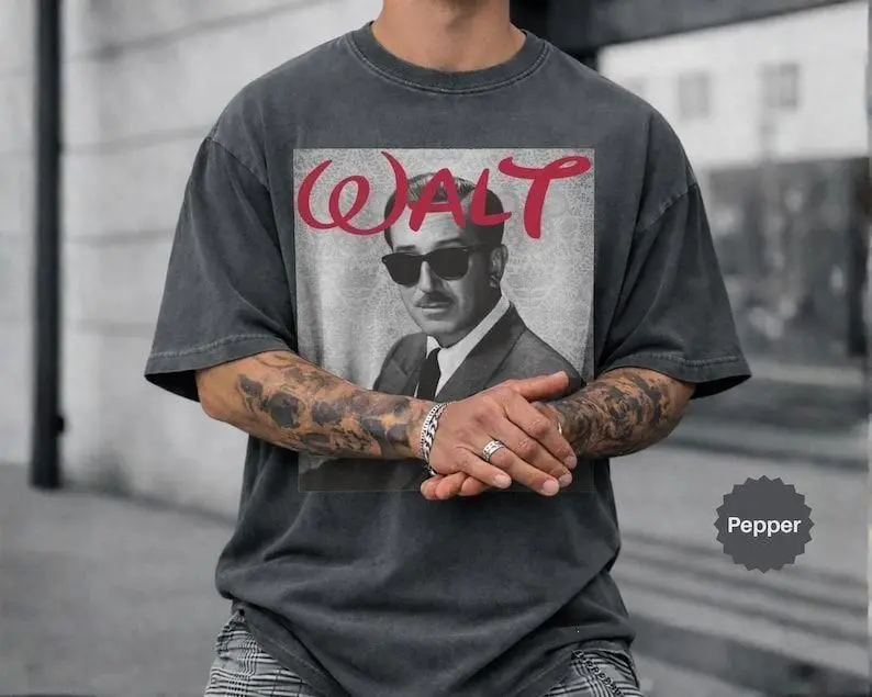 Retro Walt Shirt, Mens Shirt, DNL Shirt, Magic Kingdom Tee, Happiest Place On Earth, Fan Gifts