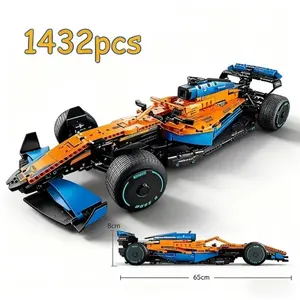 NEW 1431PCS Technical Mclaren's F1 Formula 1 Supercar Race Car Model 42141 Building Block Bricks Toys for Kids Birthday Gift Boy