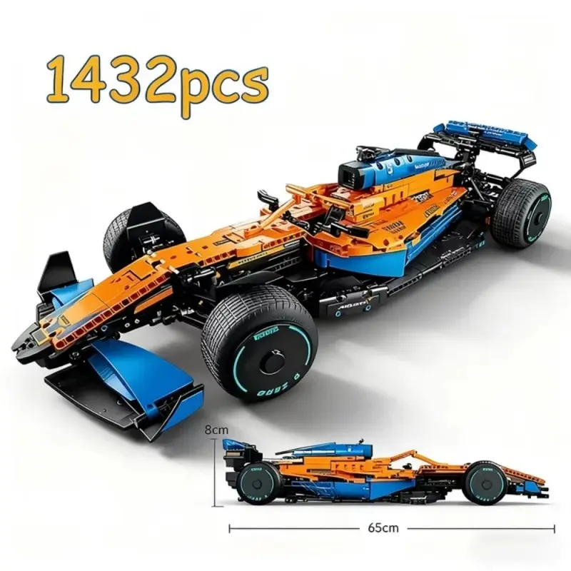 NEW 1431PCS Technical Mclaren's F1 Formula 1 Supercar Race Car Model ...