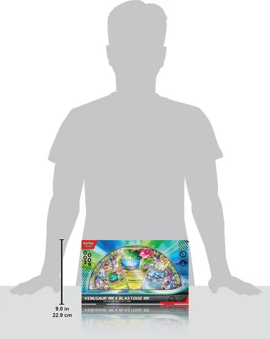 Pokémon Venusaur EX & Blastoise EX Premium Collection - Includes Promo Cards & 10 TCG Boosters for Collectors Brand New Product