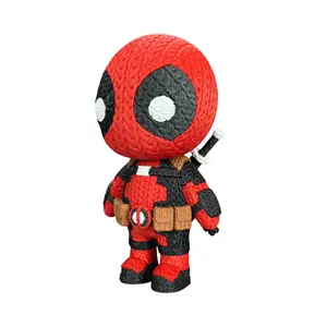 Deadpool Knitted - Inspired 3D Printed Collectible