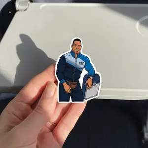 Rockin Flight Attendant Stickers | Cabin Crew Gifts | SomeFlyStuff