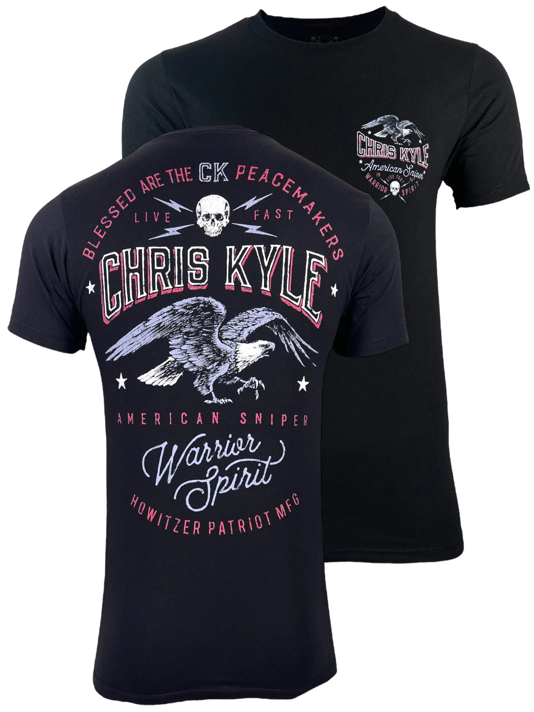 Howitzer Style Men's T-Shirt Chris Kyle Military Switchback Grunt MFG