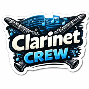Clarinet Kiss-cut vinyl decals